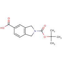 CAS:149353-71-9 | OR310910 | 2-[(tert-Butoxy)carbonyl]-2,3-dihydro-1H-isoindole-5-carboxylic acid