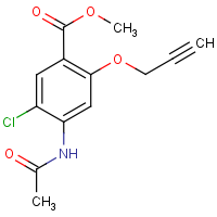 CAS: 89481-87-8 | OR310918 | Methyl 5-chloro-4-acetamido-2-(prop-2-yn-1-yloxy)benzoate