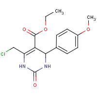 CAS:475042-38-7 | OR310997 | Ethyl 6-(chloromethyl)-4-(4-methoxyphenyl)-2-oxo-1,2,3,4-tetrahydropyrimidine-5-carboxylate