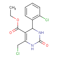 CAS: 325479-50-3 | OR310998 | Ethyl 6-(chloromethyl)-4-(2-chlorophenyl)-2-oxo-1,2,3,4-tetrahydropyrimidine-5-carboxylate