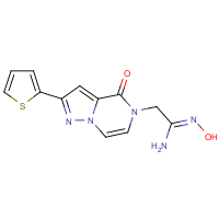 CAS: 1255791-12-8 | OR311005 | (Z)-N'-Hydroxy-2-[4-oxo-2-(thiophen-2-yl)-4H,5H-pyrazolo[1,5-a]pyrazin-5-yl]ethenimidamide