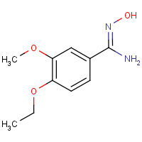 CAS:885957-43-7 | OR311017 | (Z)-4-Ethoxy-N'-hydroxy-3-methoxybenzene-1-carboximidamide