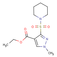 CAS:1260992-85-5 | OR311020 | Ethyl 1-methyl-3-(piperidine-1-sulfonyl)-1H-pyrazole-4-carboxylate