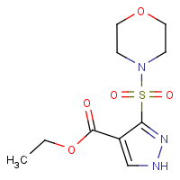 CAS:1108050-18-5 | OR311021 | Ethyl 3-(morpholine-4-sulfonyl)-1H-pyrazole-4-carboxylate
