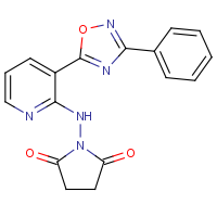 CAS: 1232799-90-4 | OR311033 | 1-{[3-(3-Phenyl-1,2,4-oxadiazol-5-yl)pyridin-2-yl]amino}pyrrolidine-2,5-dione