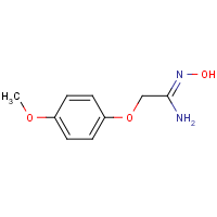 CAS:685542-25-0 | OR311082 | N'-Hydroxy-2-(4-methoxyphenoxy)ethanimidamide