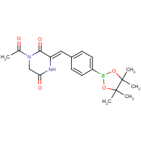 CAS:  | OR311168 | 1-Acetyl-3-(4-(4,4,5,5-tetramethyl-1,3,2-dioxaborolan-2-yl)benzyl)piperazine-2,5-dione