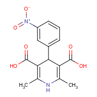 CAS: 74936-81-5 | OR311190 | 2,6-Dimethyl-4-(3-nitrophenyl)-1,4-dihydropyridine-3,5-dicarboxylic acid
