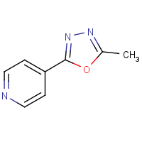 CAS: 58022-65-4 | OR311200 | 4-(5-Methyl-1,3,4-oxadiazol-2-yl)pyridine