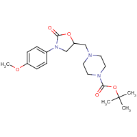 CAS:1781241-38-0 | OR311208 | tert-Butyl 4-{[3-(4-methoxyphenyl)-2-oxo-1,3-oxazolidin-5-yl]methyl}piperazine-1-carboxylate