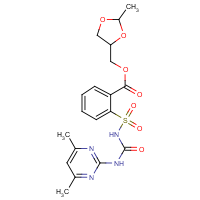 CAS: 1781241-40-4 | OR311212 | (2-methyl-1,3-dioxolan-4-yl)methyl 2-({[(4,6-dimethylpyrimidin-2-yl)carbamoyl]amino}sulfonyl)benzoat