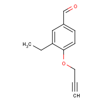 CAS: 1796574-10-1 | OR311214 | 3-ethyl-4-(prop-2-yn-1-yloxy)benzaldehyde