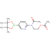 CAS:  | OR311251 | 2-{N-[5-(tetramethyl-1,3,2-dioxaborolan-2-yl)pyridin-2-yl]acetamido}ethyl acetate