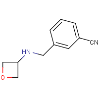 CAS: 1342988-09-3 | OR312001 | 3-((Oxetan-3-ylamino)methyl)benzonitrile