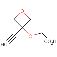 CAS:1379811-83-2 | OR312015 | 2-((3-Ethynyloxetan-3-yl)oxy)acetic acid