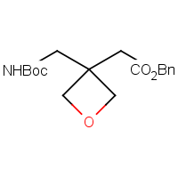 CAS:  | OR312016 | Benzyl 2-(3-(((tert-butoxycarbonyl)amino)methyl)oxetan-3-yl)acetate