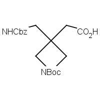 CAS:1379812-07-3 | OR312047 | 2-(3-((((Benzyloxy)carbonyl)amino)methyl)-1-(tert-butoxycarbonyl)azetidin-3-yl)acetic acid