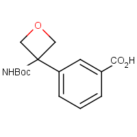 CAS:  | OR312079 | 3-(3-((tert-Butoxycarbonyl)amino)oxetan-3-yl)benzoic acid