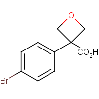 CAS:1393585-20-0 | OR312082 | 3-(4-Bromophenyl)oxetane-3-carboxylic acid