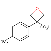 CAS: 1393544-71-2 | OR312086 | 3-(4-Nitrophenyl)oxetane-3-carboxylic acid