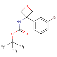 CAS: 1416323-32-4 | OR312101 | tert-Butyl (3-(3-bromophenyl)oxetan-3-yl)carbamate