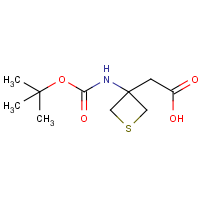 CAS:  | OR312104 | 2-(3-((tert-Butoxycarbonyl)amino)thietan-3-yl)acetic acid
