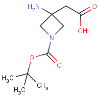 CAS: 1508644-03-8 | OR312106 | 2-(3-Amino-1-(tert-butoxycarbonyl)azetidin-3-yl)acetic acid
