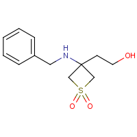 CAS: 1223573-35-0 | OR312110 | 3-(Benzylamino)-3-(2-hydroxyethyl)thietane 1,1-dioxide