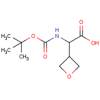 CAS: 1408074-43-0 | OR312147 | 2-((tert-Butoxycarbonyl)amino)-2-(oxetan-3-yl)acetic acid