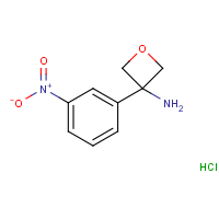 CAS:1393545-61-3 | OR312148 | 3-(3-nitrophenyl)oxetan-3-amine hydrochloride