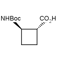 CAS:951173-25-4 | OR312155 | (+/-)-(1R,2R)-2-((tert-Butoxycarbonyl)amino)cyclobutanecarboxylic acid