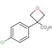 CAS:1393534-20-7 | OR312172 | 3-(4-Chlorophenyl)oxetane-3-carboxylic acid