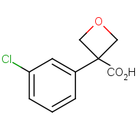 CAS:1393531-96-8 | OR312174 | 3-(3-Chlorophenyl)oxetane-3-carboxylic acid