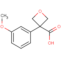 CAS:1393583-52-2 | OR312176 | 3-(3-Methoxyphenyl)oxetane-3-carboxylic acid