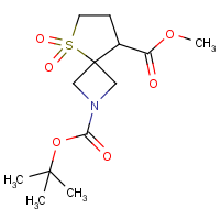 CAS: 1340481-80-2 | OR312214 | 2-tert-Butyl 8-methyl 5-thia-2-azaspiro[3.4]octane-2,8-dicarboxylate 5,5-dioxide