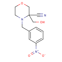 CAS:  | OR312344 | 3-(Hydroxymethyl)-4-(3-nitrobenzyl)morpholine-3-carbonitrile