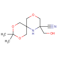 CAS:  | OR312345 | 2-(Hydroxymethyl)-9,9-dimethyl-4,8,10-trioxa-1-azaspiro[5.5]undecane-2-carbonitrile