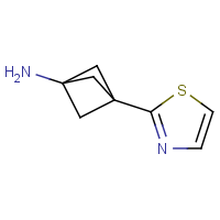 CAS: 1936404-89-5 | OR312418 | 3-(Thiazol-2-yl)bicyclo[1.1.1]pentan-1-amine