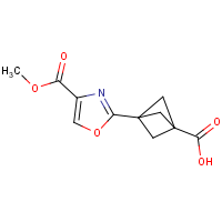 CAS:1980053-58-4 | OR312423 | 3-[4-(Methoxycarbonyl)-1,3-oxazol-2-yl]bicyclo[1.1.1]pentane-1-carboxylic acid