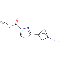 CAS:1980063-94-2 | OR312426 | Methyl 2-(3-aminobicyclo[1.1.1]pent-1-yl)-1,3-thiazole-4-carboxylate