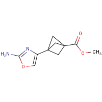 CAS:1980063-02-2 | OR312427 | Methyl 3-(2-amino-1,3-oxazol-4-yl)bicyclo[1.1.1]pentane-1-carboxylate