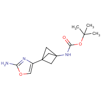 CAS:1980053-55-1 | OR312428 | tert-Butyl [3-(2-amino-1,3-oxazol-4-yl)bicyclo[1.1.1]pent-1-yl]carbamate