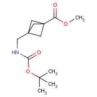 CAS:1638768-01-0 | OR312438 | Methyl 3-(((tert-butoxycarbonyl)amino)methyl)bicyclo[1.1.1]pentane-1-carboxylate