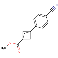CAS: 131515-53-2 | OR312467 | Methyl 3-(4-cyanophenyl)bicyclo[1.1.1]pentane-1-carboxylate