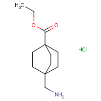 CAS:54829-95-7 | OR312500 | Ethyl 4-(aminomethyl)bicyclo[2.2.2]octane-1-carboxylate hydrochloride