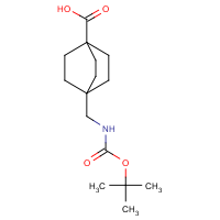 CAS:219996-49-3 | OR312501 | 4-(((tert-Butoxycarbonyl)amino)methyl)bicyclo[2.2.2]octane-1-carboxylic acid