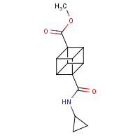 CAS:883554-72-1 | OR312553 | Methyl (1S,2R,3R,8S)-4-(cyclopropylcarbamoyl)cubane-1-carboxylate