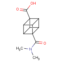 CAS:152191-43-0 | OR312558 | (2R,3R,4S,5S)-4-(Dimethylcarbamoyl)cubane-1-carboxylic acid