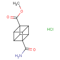 CAS: 24539-27-3 | OR312567 | Methyl (2R,3R,4S,5S)-4-carbamoylcubane-1-carboxylate hydrochloride