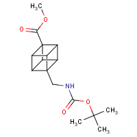 CAS: 943845-44-1 | OR312574 | Methyl (1S,2R,3R,8S)-4-(((tert-butoxycarbonyl)amino)methyl)cubane-1-carboxylate